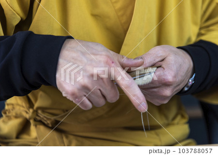 筆職人　製筆風景 103788057