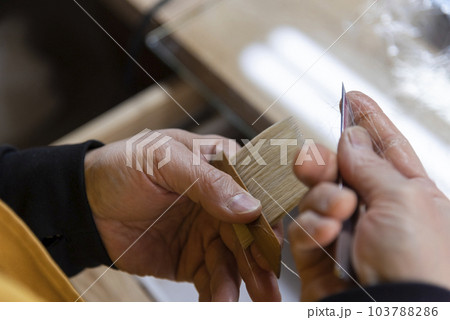 筆職人 製筆風景 筆職人 製筆風景 103788286