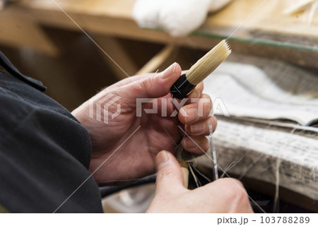 筆職人 製筆風景 筆職人 製筆風景 103788289