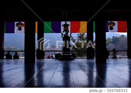 奈良 長谷寺 五色幕 奈良 長谷寺 五色幕 103788331