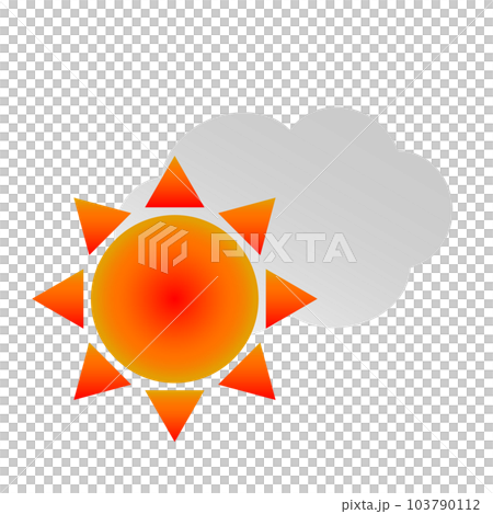 Sunny and cloudy 103790112