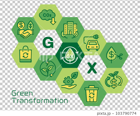 GX（Green Transformation）六角標誌 103790774