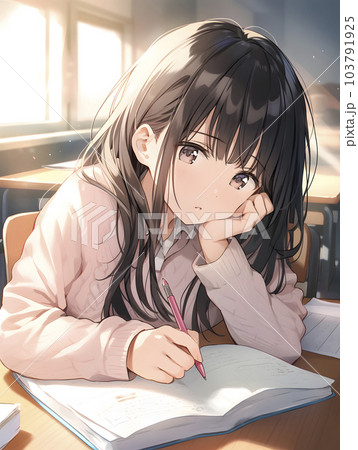 Anime Girl Studying Stock Illustrations  494 Anime Girl Studying Stock  Illustrations Vectors  Clipart  Dreamstime