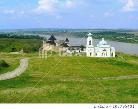 Khotyn Fortress and church of Alexander Nevsky Khotyn Fortress and church of Alexander Nevsky 103795401