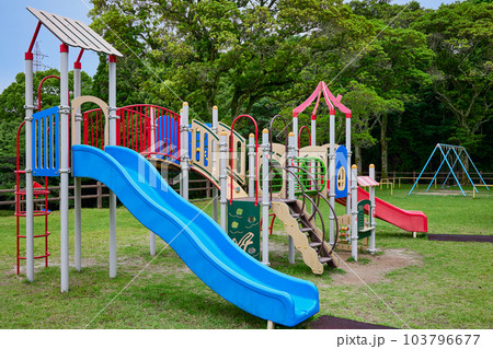 清水ヶ丘公園（鹿児島県薩摩川内市宮里町）　遊具 103796677