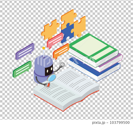 Image illustration of machine learning Image illustration of machine learning 103799500