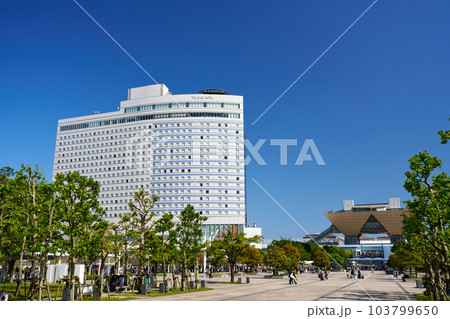 東京ビッグサイトと有明の街並み 103799650