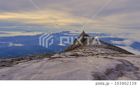 Peak of Mount Kinabalu 103802139