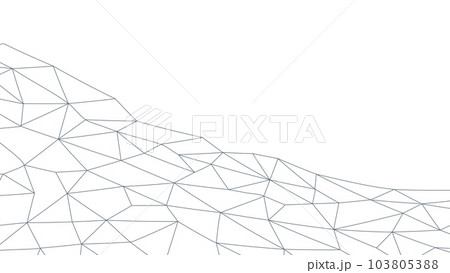 Abstract geometric background. Plexus mesh backdrop. Vector Abstract geometric background. Plexus mesh backdrop. Vector 103805388