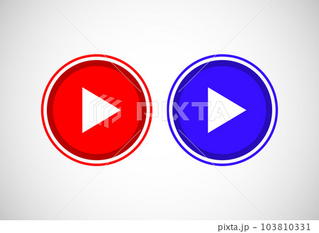 Watch now button. Watch now banner sign. Play video icon vector illustration. 103810331