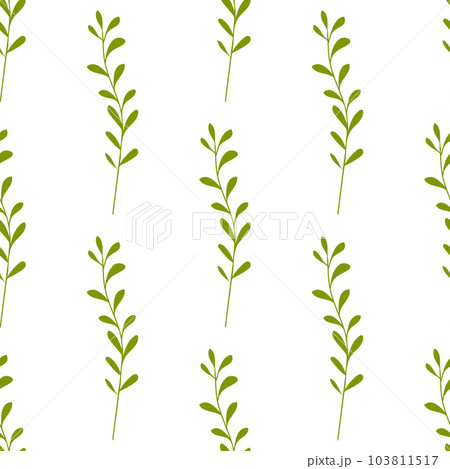Summer abstract seamless pattern of marine plants. Algae Green. Marine theme. Print design, wallpaper, packaging. Vector flat illustration. Summer abstract seamless pattern of marine plants. Algae Green. Marine theme. Print design, wallpaper, packaging. Vector flat illustration. 103811517