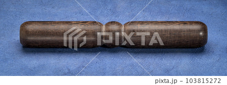 Tai Chi bang, ruler or wand - tool used in the practice of Tai Chi, a Chinese martial art and form of exercise. Tai Chi bang, ruler or wand - tool used in the practice of Tai Chi, a Chinese martial art and form of exercise. 103815272