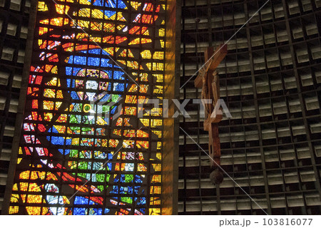 リオデジャネイロ大聖堂の写真素材 [103816077] PIXTA