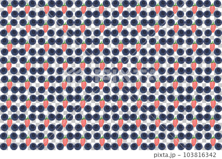 4 "blueberry fruit" and 1 "wild strawberry fruit" background image 103816342
