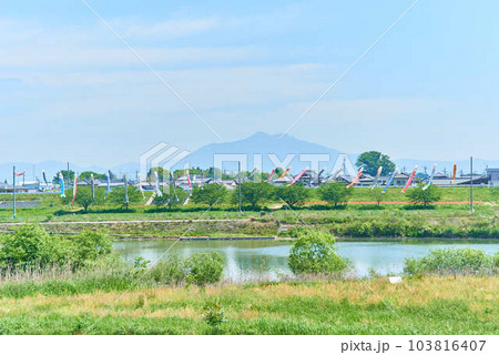 2023年5月鯉のぼりと筑波山 2023年5月鯉のぼりと筑波山 103816407