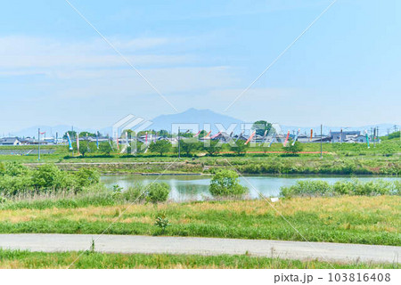 2023年5月鯉のぼりと筑波山 103816408