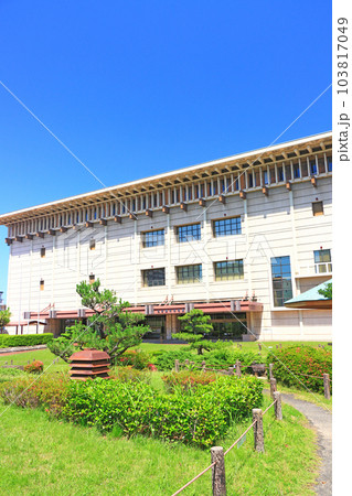 名古屋市、名古屋市博物館の風景 名古屋市、名古屋市博物館の風景 103817049