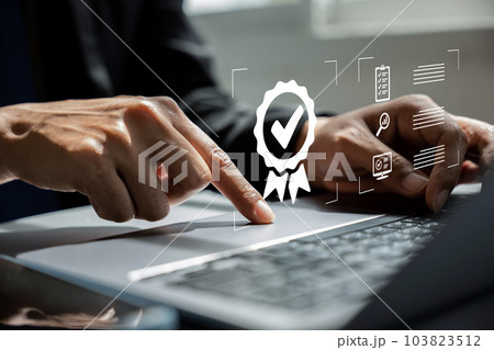 Guaranteeing top service and assurance with ISO certification. Compliance with industrial standards and evaluation procedures. Modern laptop computer technology is the key. Guaranteeing top service and assurance with ISO certification. Compliance with industrial standards and evaluation procedures. Modern laptop computer technology is the key. 103823512