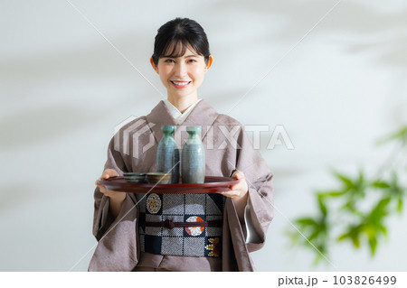 女将　色無地　着物　 103826499