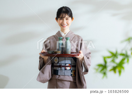 女将　色無地　着物　 103826500