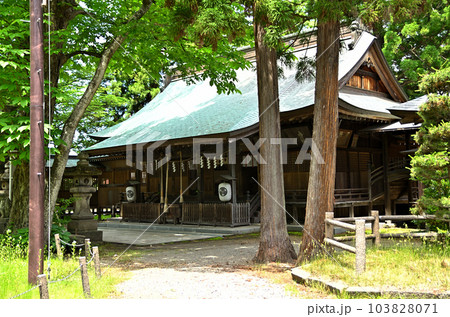 福島県会津若松市蚕養町 気持ち良い蚕養国神社参拝 福島県会津若松市蚕養町 気持ち良い蚕養国神社参拝 103828071