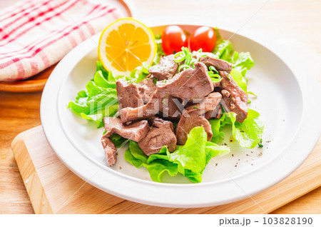 豚ハツソテー 103828190