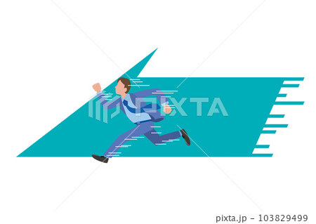 ビジネスのスピード感のイメージイラスト ビジネスのスピード感のイメージイラスト 103829499