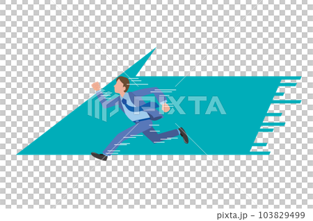 ビジネスのスピード感のイメージイラスト ビジネスのスピード感のイメージイラスト 103829499