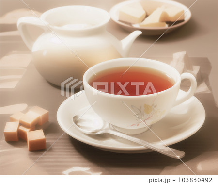 紅茶（AI生成画像） 103830492