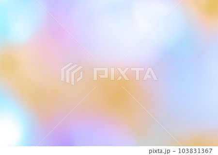 ブルー系カラフルフラワーイメージ　(背景素材) 103831367