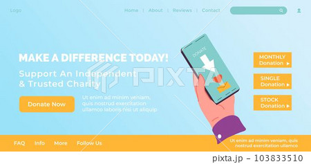 Make difference today, support independent charity Make difference today, support independent charity 103833510