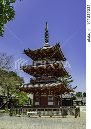 加古川 鶴林寺 三重塔 兵庫県加古川市 加古川 鶴林寺 三重塔 兵庫県加古川市 103836035