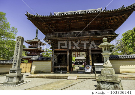 加古川 鶴林寺 仁王門 兵庫県加古川市 加古川 鶴林寺 仁王門 兵庫県加古川市 103836241