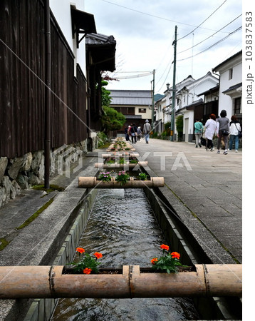 おはなはん通りと水路 おはなはん通りと水路 103837583