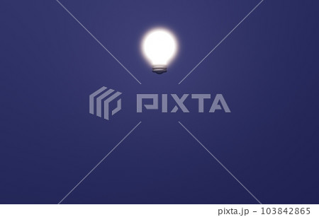 3D素材_電球 3D素材_電球 103842865