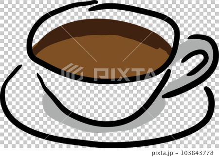 珈琲イラスト 103843778