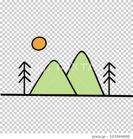 Mountain tree Mountain tree 103844600