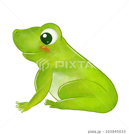 ニコニコしたカエルさん 103845033