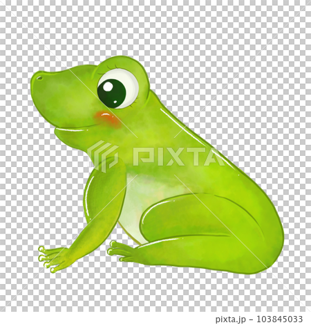 ニコニコしたカエルさん 103845033