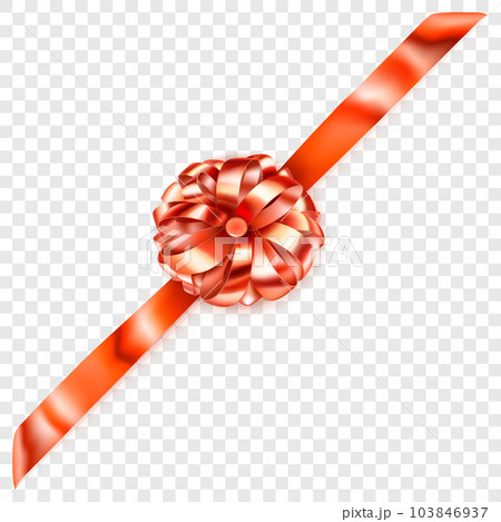 Big bow with diagonally ribbon Big bow with diagonally ribbon 103846937