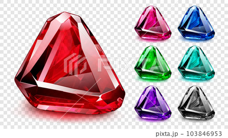 Set of precious crystals 103846953