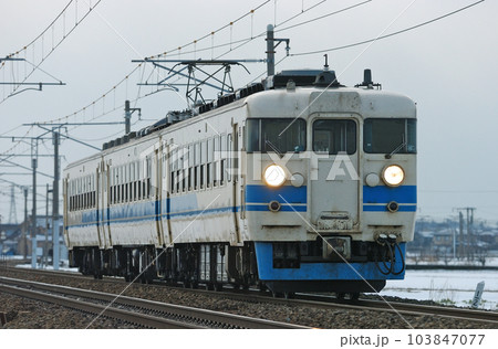 北陸本線 美川ー加賀笠間 JR西日本 475系 A13編成(金沢) 北陸本線 美川ー加賀笠間 JR西日本 475系 A13編成(金沢) 103847077