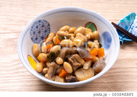 大豆の煮豆 大豆の煮豆 103848805