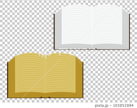 打開的新舊書籍插圖集(無主線) 打開的新舊書籍插圖集(無主線) 103852894
