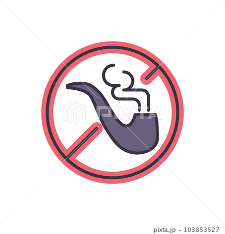 No Smoking related vector icon. 103853527
