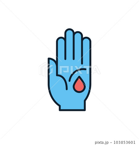 Wound related vector icon.のイラスト素材 [103853601] - PIXTA