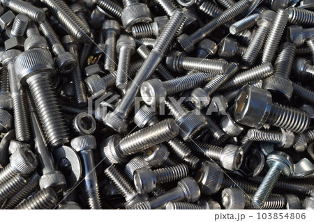 ステンレス製の各種ボルト 103854806