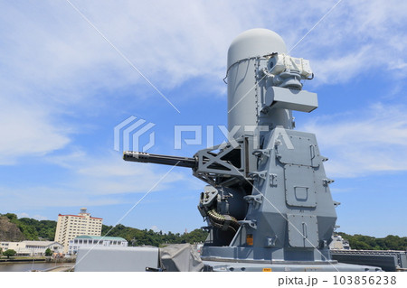 対空機関砲 CIWS ファランクス 護衛艦の対空火器 対空機関砲 CIWS ファランクス 護衛艦の対空火器 103856238
