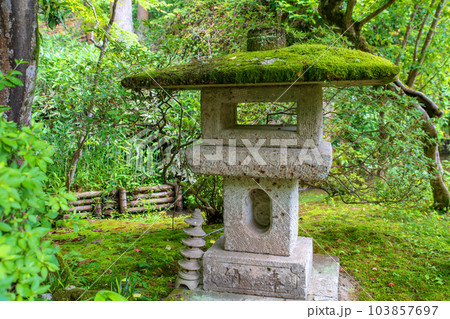 大谷寺　灯籠　弁天堂付近　宇都宮市 103857697