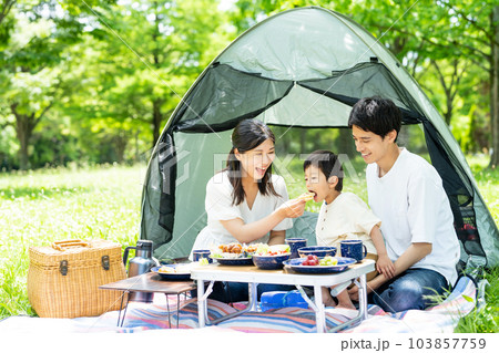 キャンプ 親子 食事 キャンプ 親子 食事 103857759